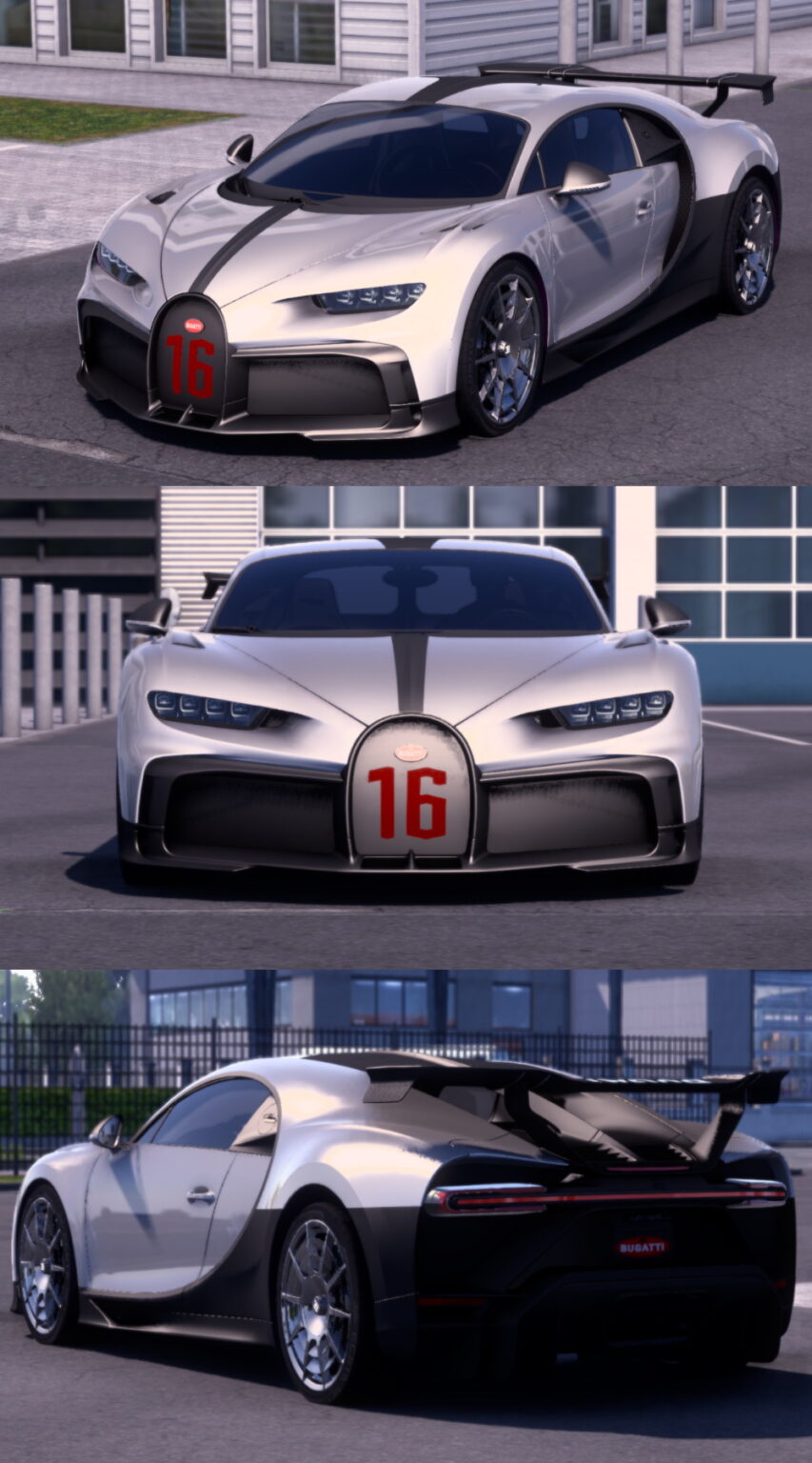 ETS 2 Bugatti Chiron 2021 Araba Modu