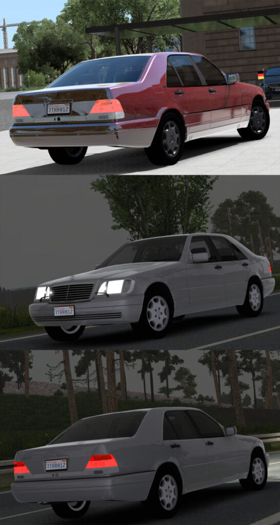 ETS 2 Mercedes-Benz W140 S-Serisi S600