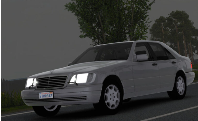 ETS 2 Mercedes-Benz W140 S-Serisi S600