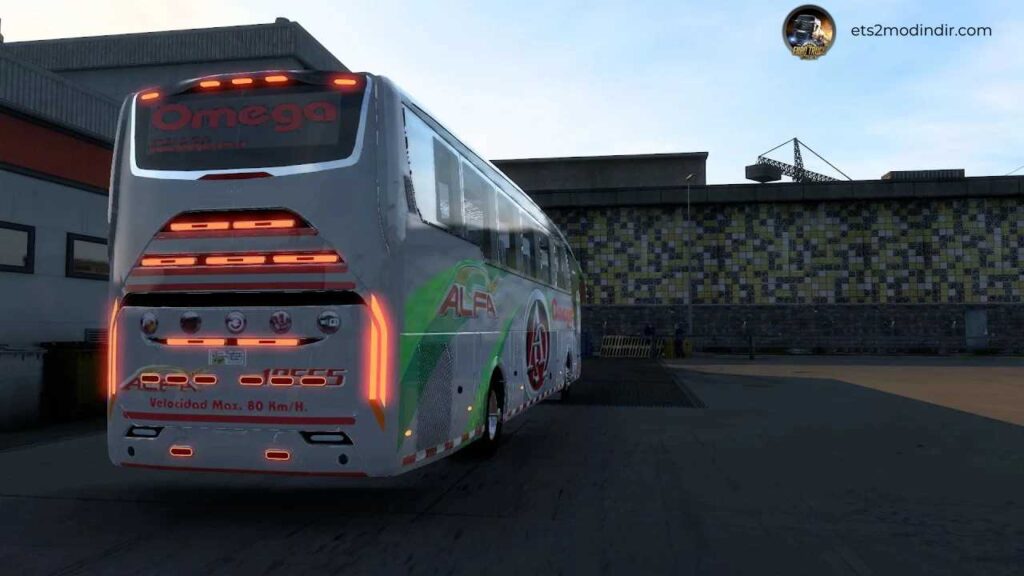 ETS 2 Busscar 380 v1.0 Otobüs Modu (v1.49.x) 1 ETS 2 Busscar 380