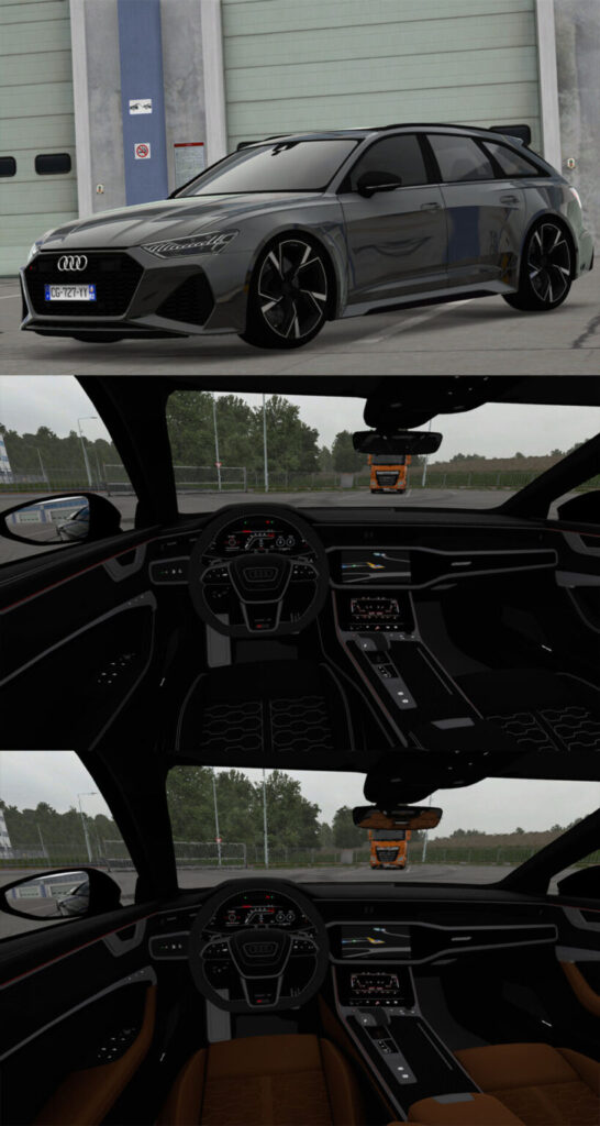 ETS 2 Audi RS6 Avant C8 2020 Araba Modu