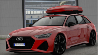 ETS 2 Audi RS6 Avant C8 2020 Araba Modu