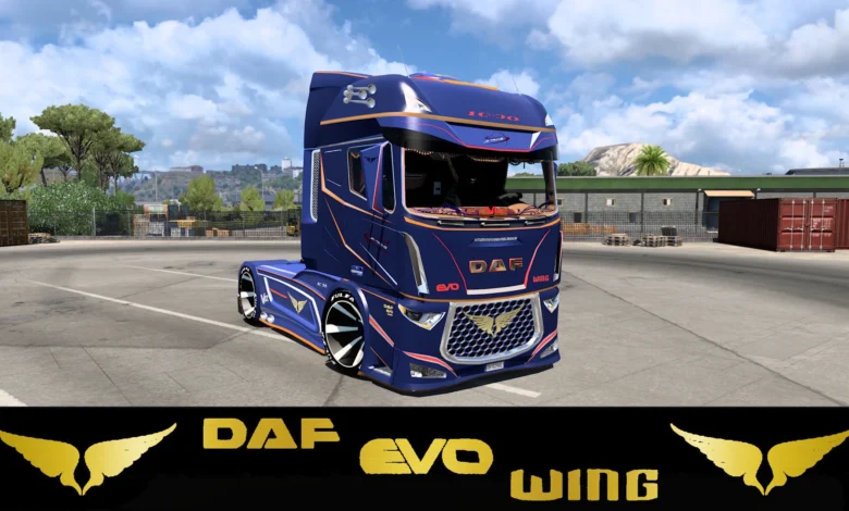 ETS 2 DAF EVO WING V12