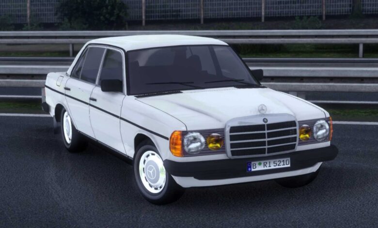 ETS 2 Mercedes-Benz 280E W123 1983 Araba Modu