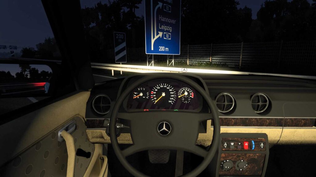 ETS 2 Mercedes-Benz 280E W123 1983 Araba Modu