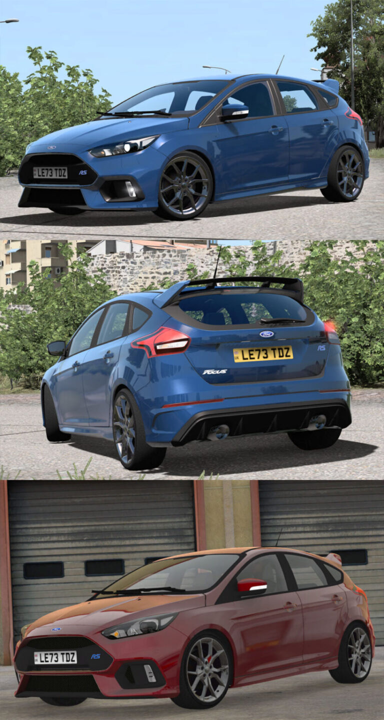 ETS 2 Ford Focus RS Mk3 2017 V2.7