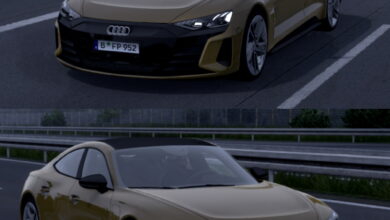 ETS 2 2022 Audi E-tron GT RS 2.5 Araba Modu