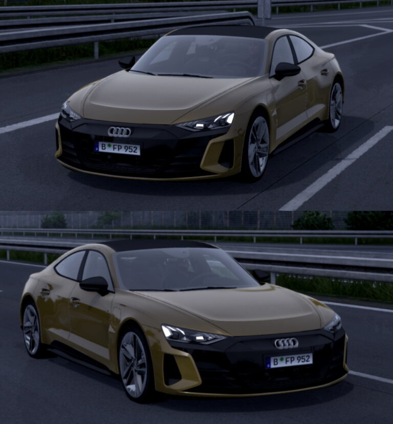 ETS 2 2022 Audi E-tron GT RS 2.5 Araba Modu