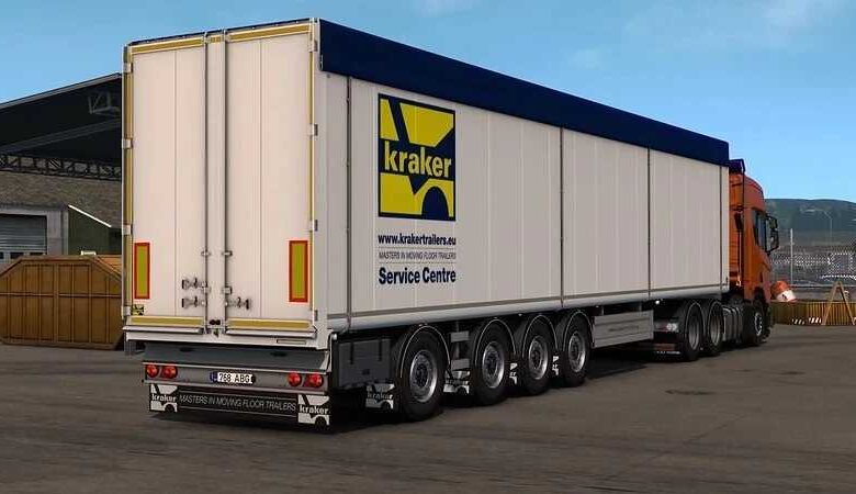 ETS 2 Kraker Walkingfloor Dorse