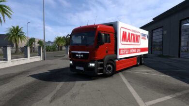 ETS 2 MAN TGS Euro 5 Magnit Kamyon Modu