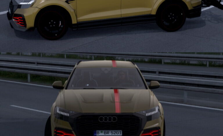 ETS 2 2024 Audi RSQ8 Mansory 1.0 Araba Modu