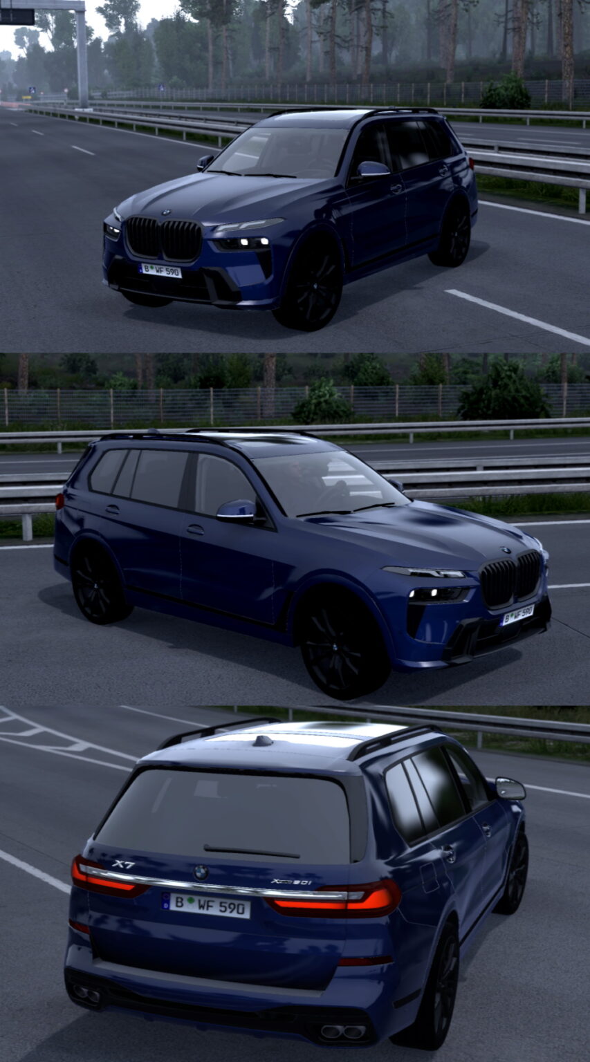 ETS 2 2023 BMW X7 2.4 Araba Modu