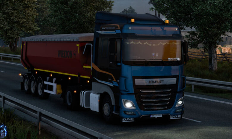 ETS 2 Daf XF Euro 6 Reworked 5.1