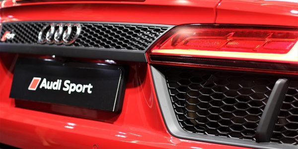 Illustration of Audi RS4 Luxury Performance Sports Car