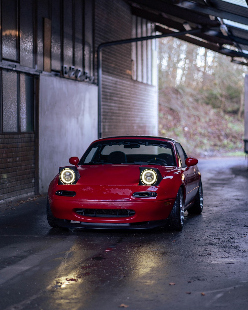 car, ride, engine, road, park, miata, mazda, car wallpapers, mx5, low, smile